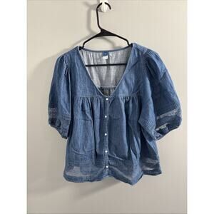 Old Navy Denim Tee Medium